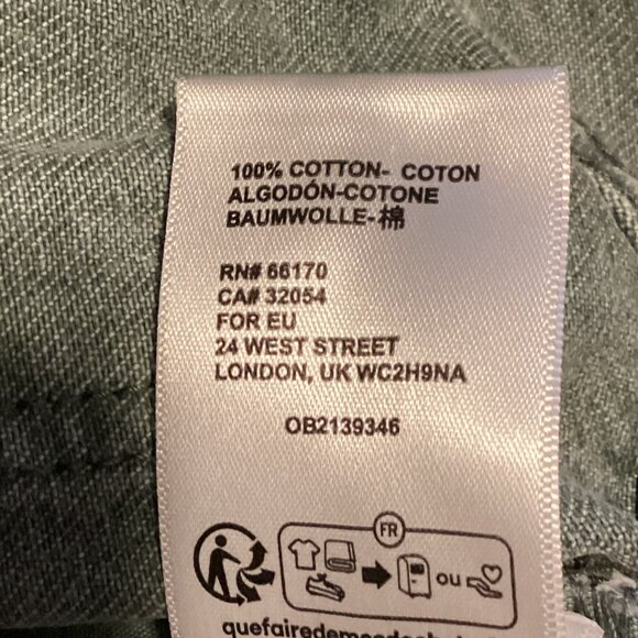 BDG Men's Green Carpenter Jeans Double Knee Work Pants - Picture 10 of 10